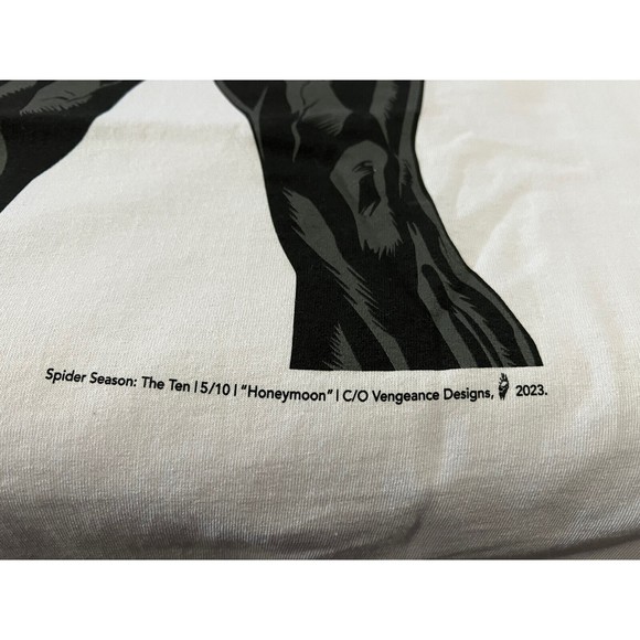 Vengeance Designs Honeymoon Spider-Man Venom T-Shirt Size XXXL 3XL Graphic Tee - Picture 2 of 7